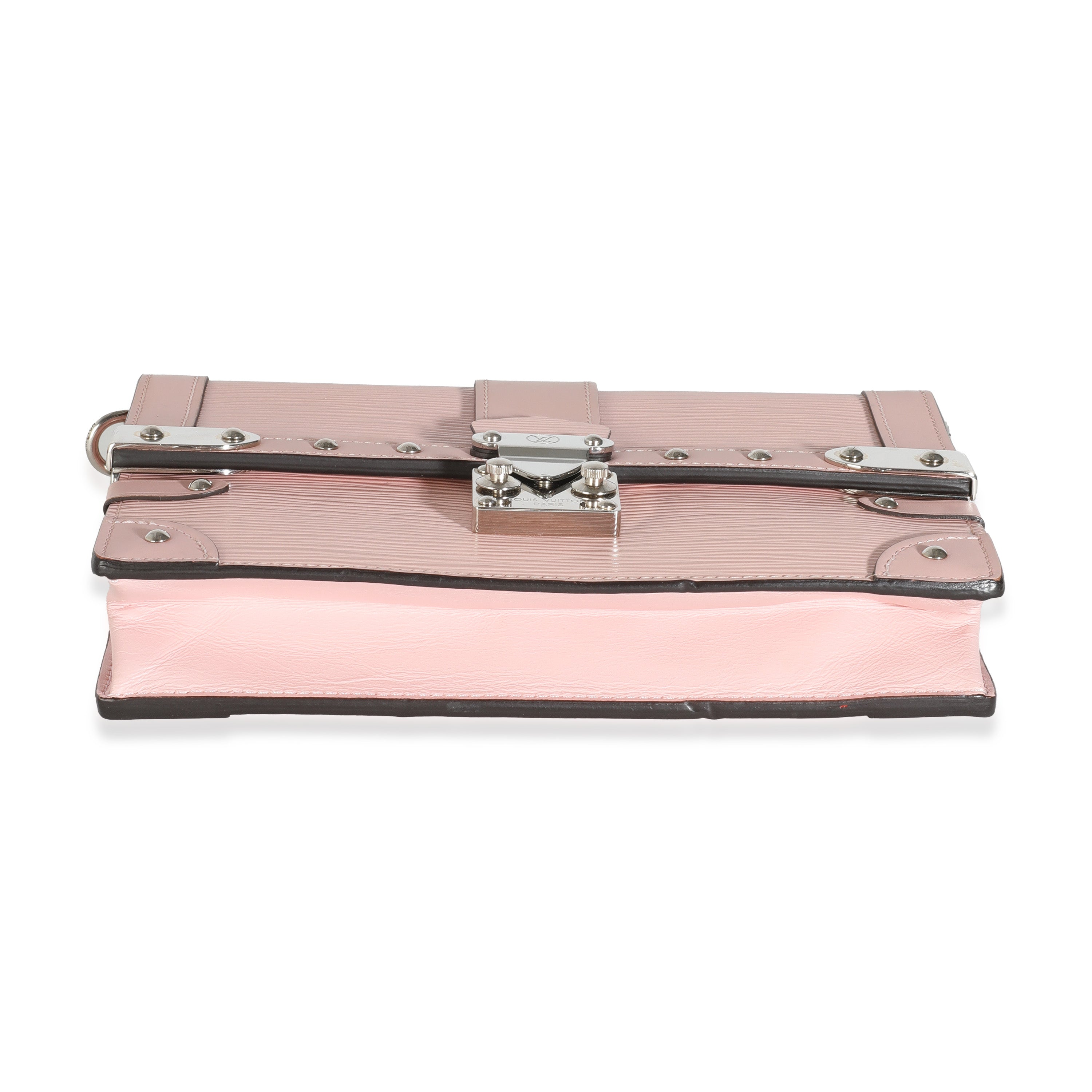 Louis Vuitton Rose Ballerine Epi Trunk Chain Wallet