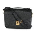 Louis Vuitton Black Monogram Empreinte Pochette Metis