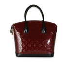 Louis Vuitton Griotte Monogram Vernis Lockit PM