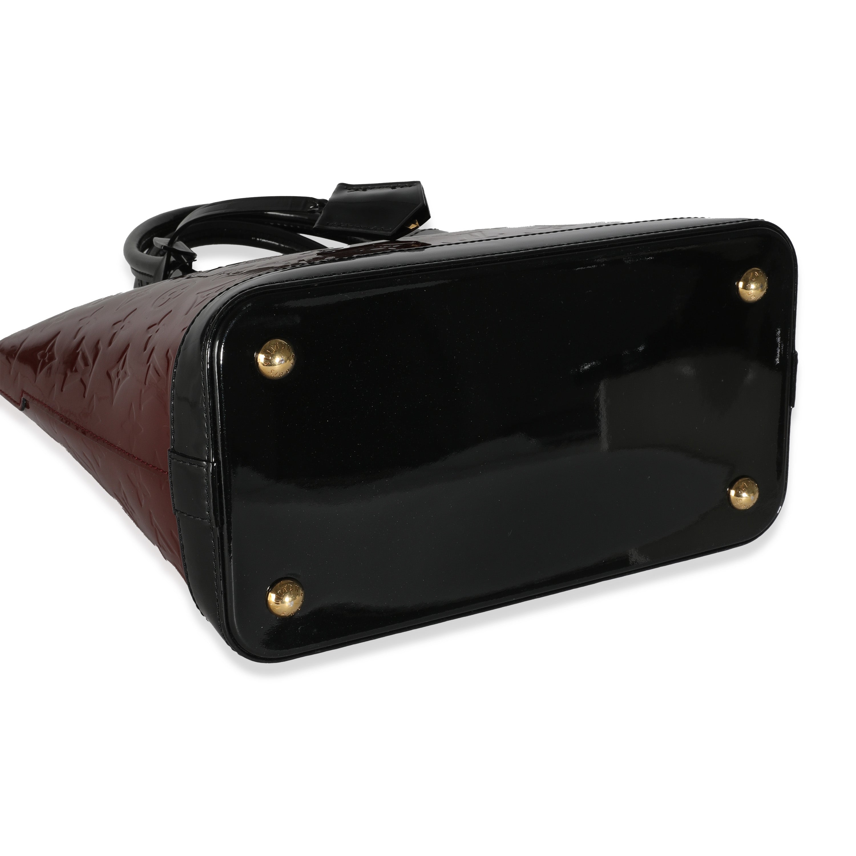 Louis Vuitton Griotte Monogram Vernis Lockit PM