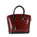 Louis Vuitton Griotte Monogram Vernis Lockit PM