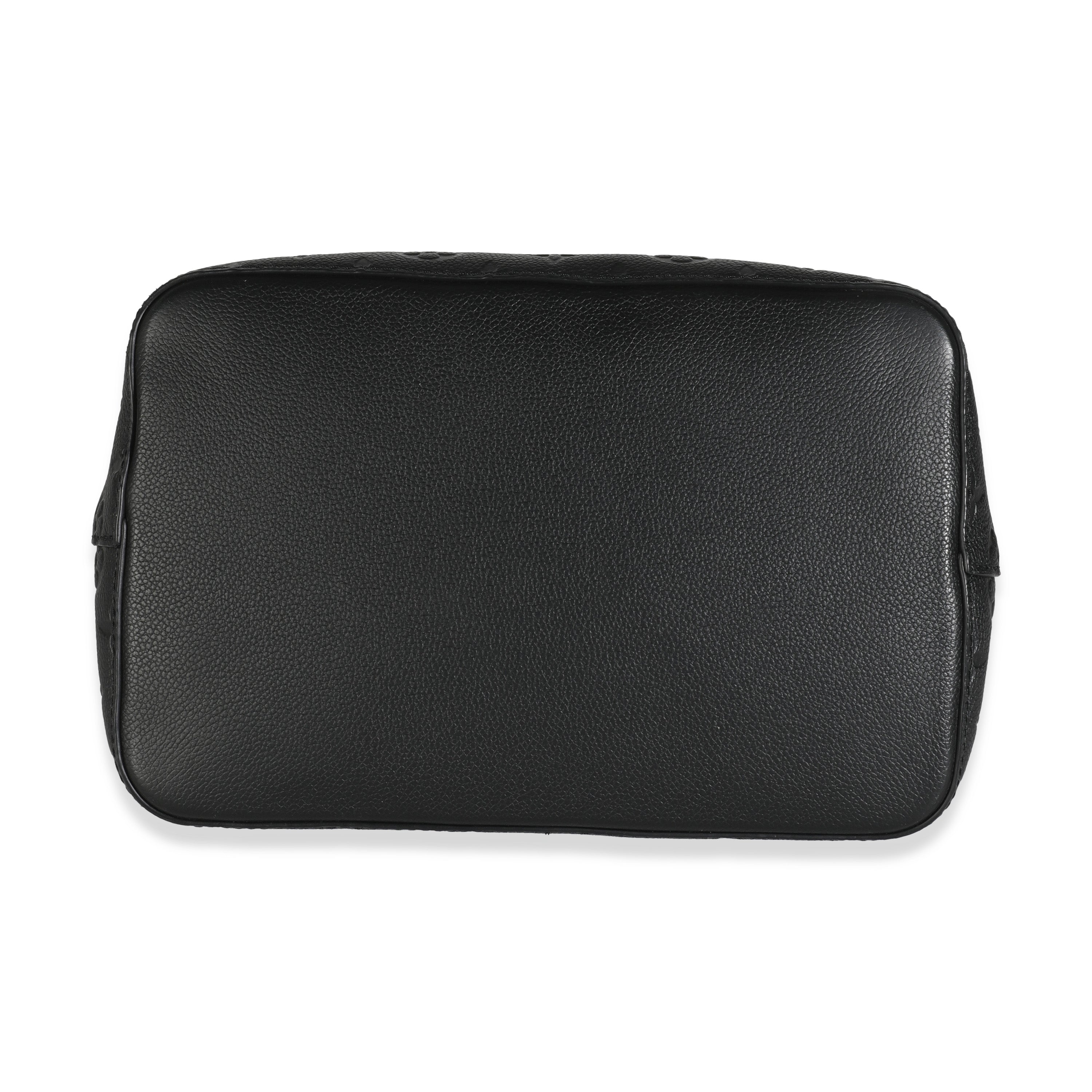 Louis Vuitton Black Monogram Empreinte Neonoe MM