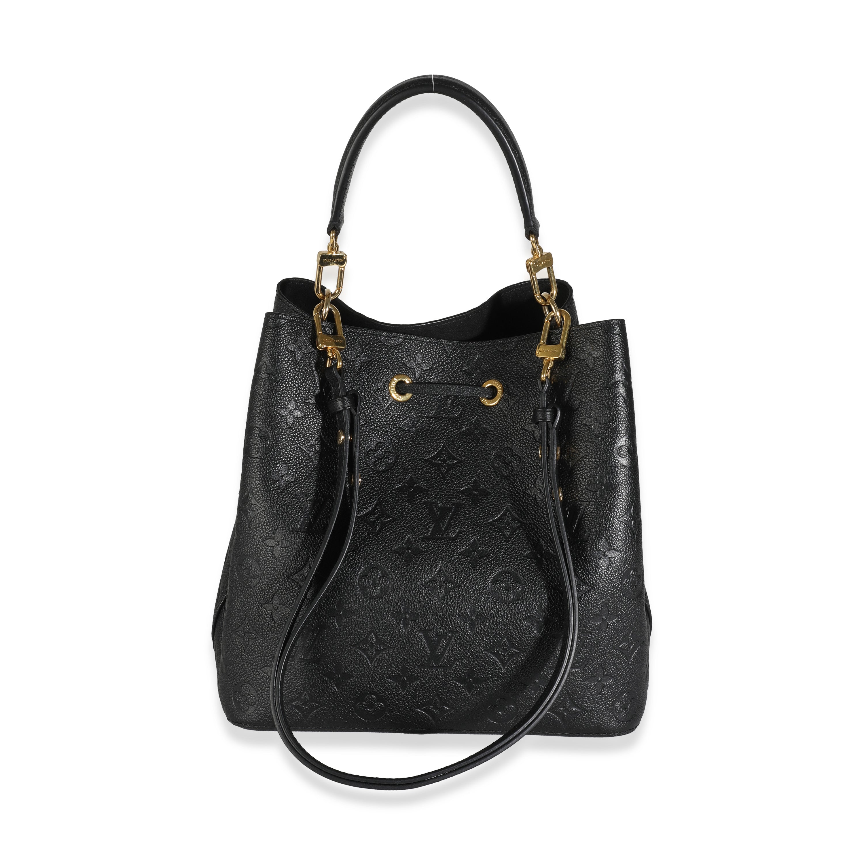 Louis Vuitton Black Monogram Empreinte Neonoe MM