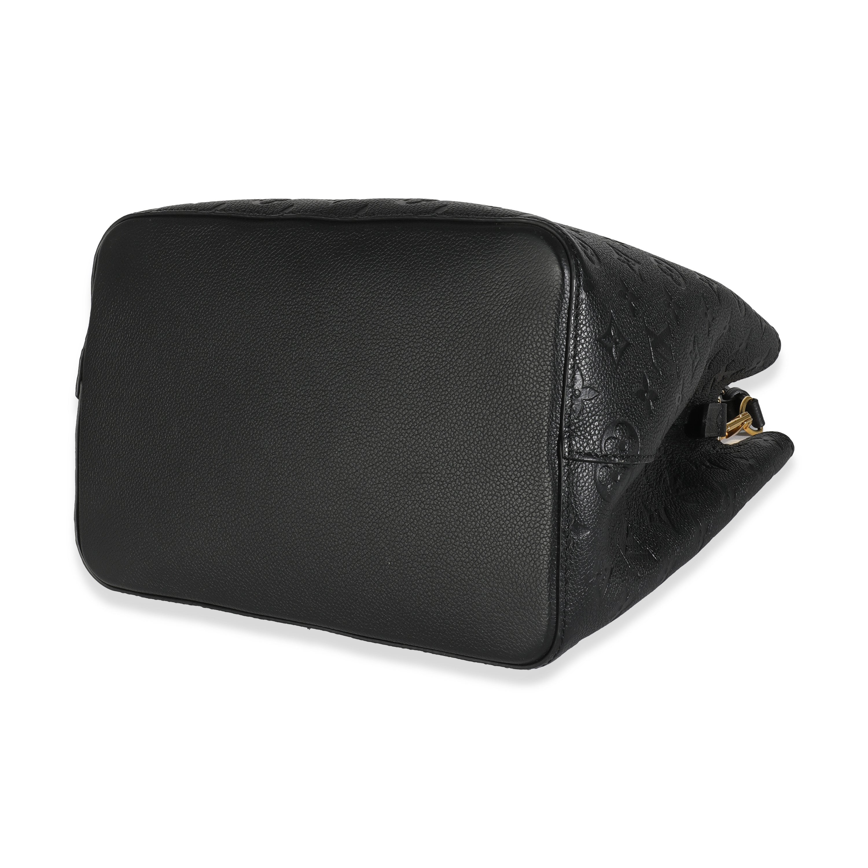 Louis Vuitton Black Monogram Empreinte Neonoe MM