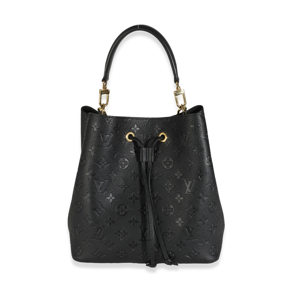 Louis Vuitton Black Monogram Empreinte Neonoe MM