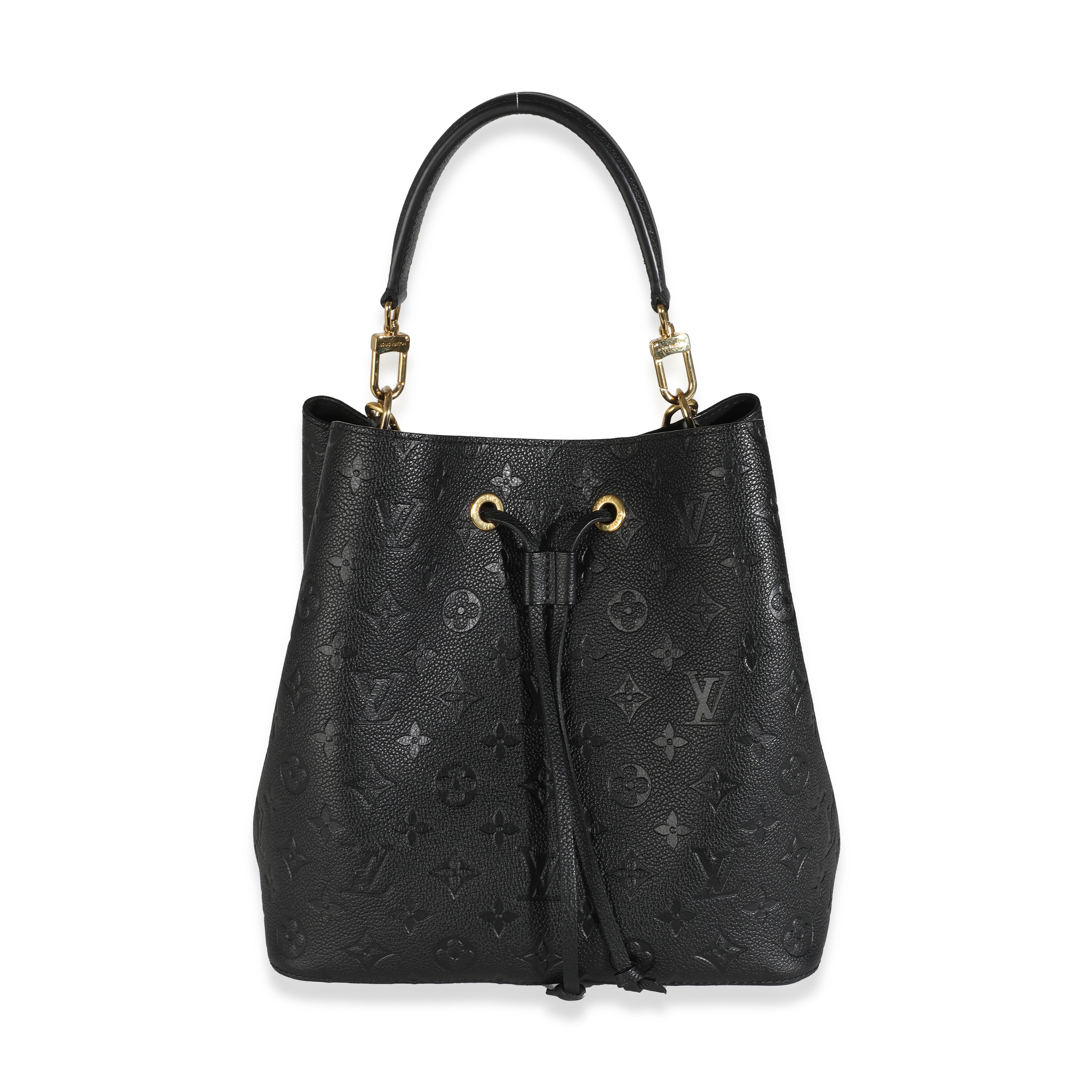 Louis Vuitton Black Monogram Empreinte Neonoe MM