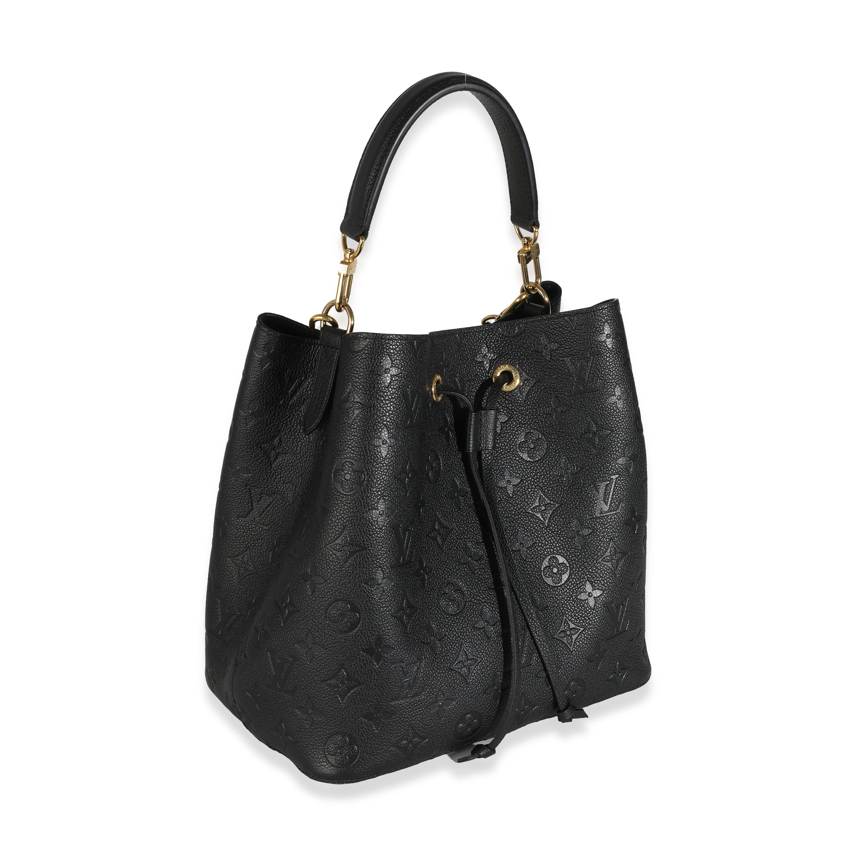 Louis Vuitton Black Monogram Empreinte Neonoe MM
