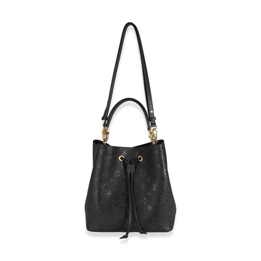 Louis Vuitton Black Monogram Empreinte Neonoe MM