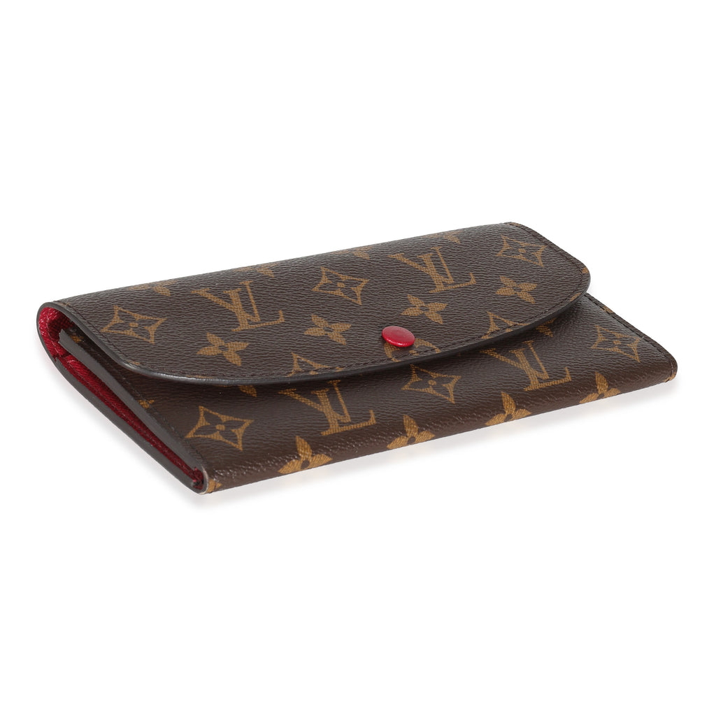Louis Vuitton Fuchsia Monogram Canvas Emilie Wallet
