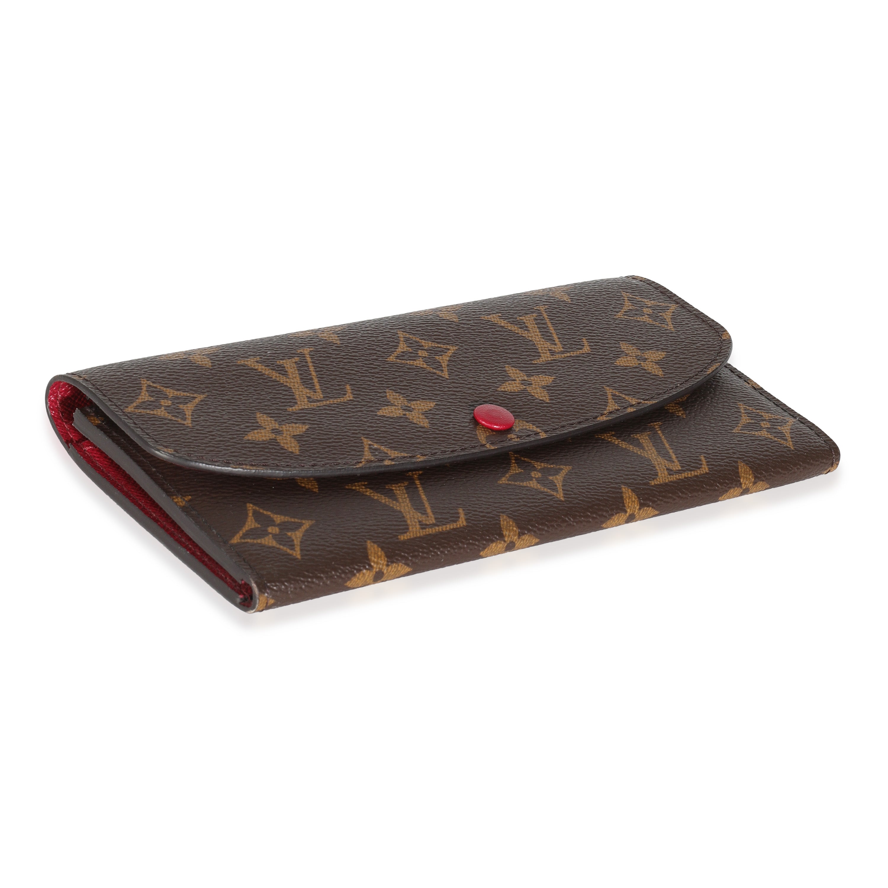 Louis Vuitton Fuchsia Monogram Canvas Emilie Wallet