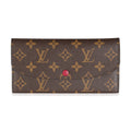Louis Vuitton Fuchsia Monogram Canvas Emilie Wallet