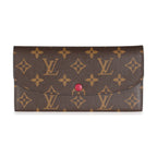 Louis Vuitton Fuchsia Monogram Canvas Emilie Wallet