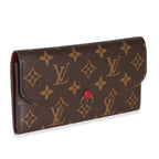 Louis Vuitton Fuchsia Monogram Canvas Emilie Wallet