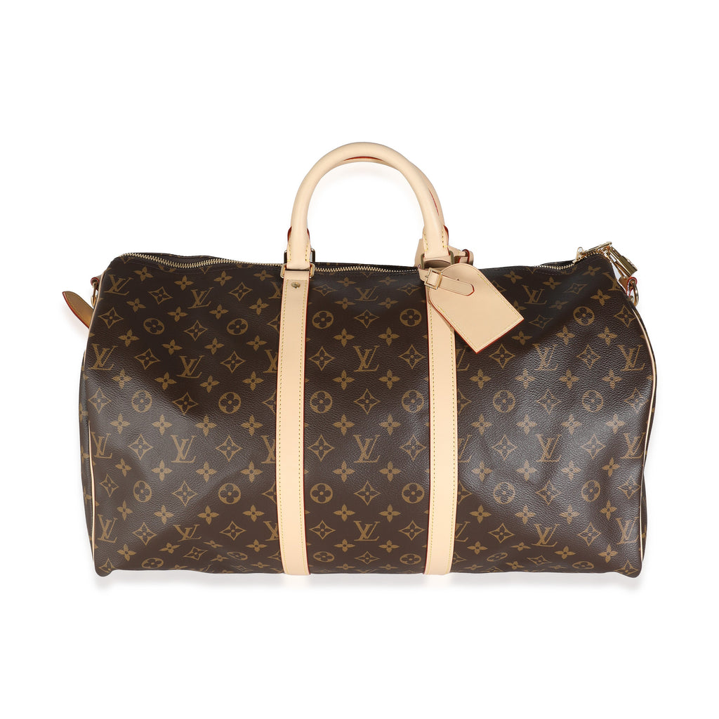 Louis Vuitton Monogram Canvas Keepall Bandouliere 50