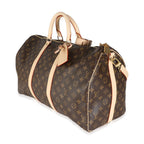 Louis Vuitton Monogram Canvas Keepall Bandouliere 50