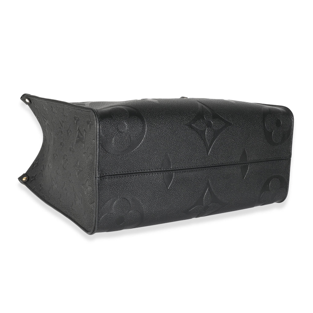 Louis Vuitton Black Monogram Empreinte Onthego MM