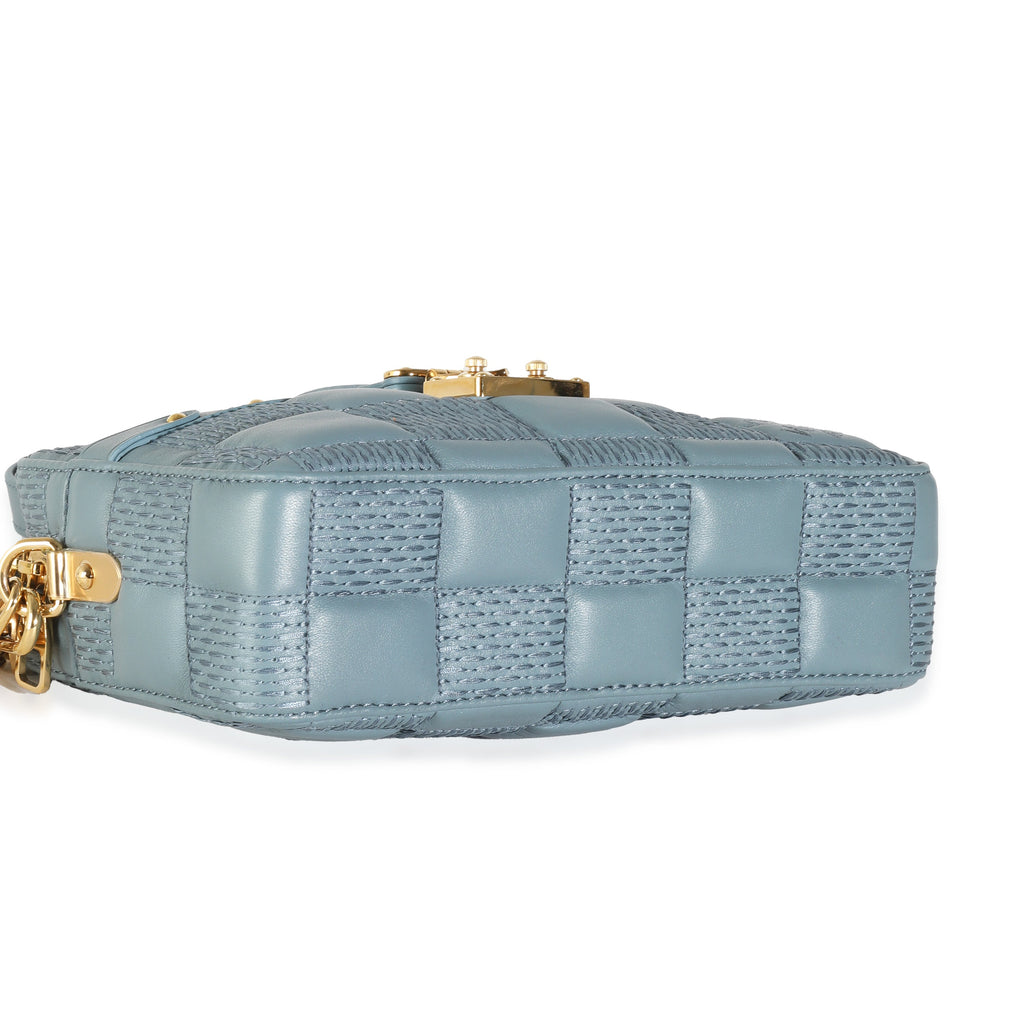 Louis Vuitton Glacier Quilted Damier Lambskin Troca PM