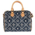 Louis Vuitton Blue Since 1854 Jacquard Canvas Speedy Bandouliere 25