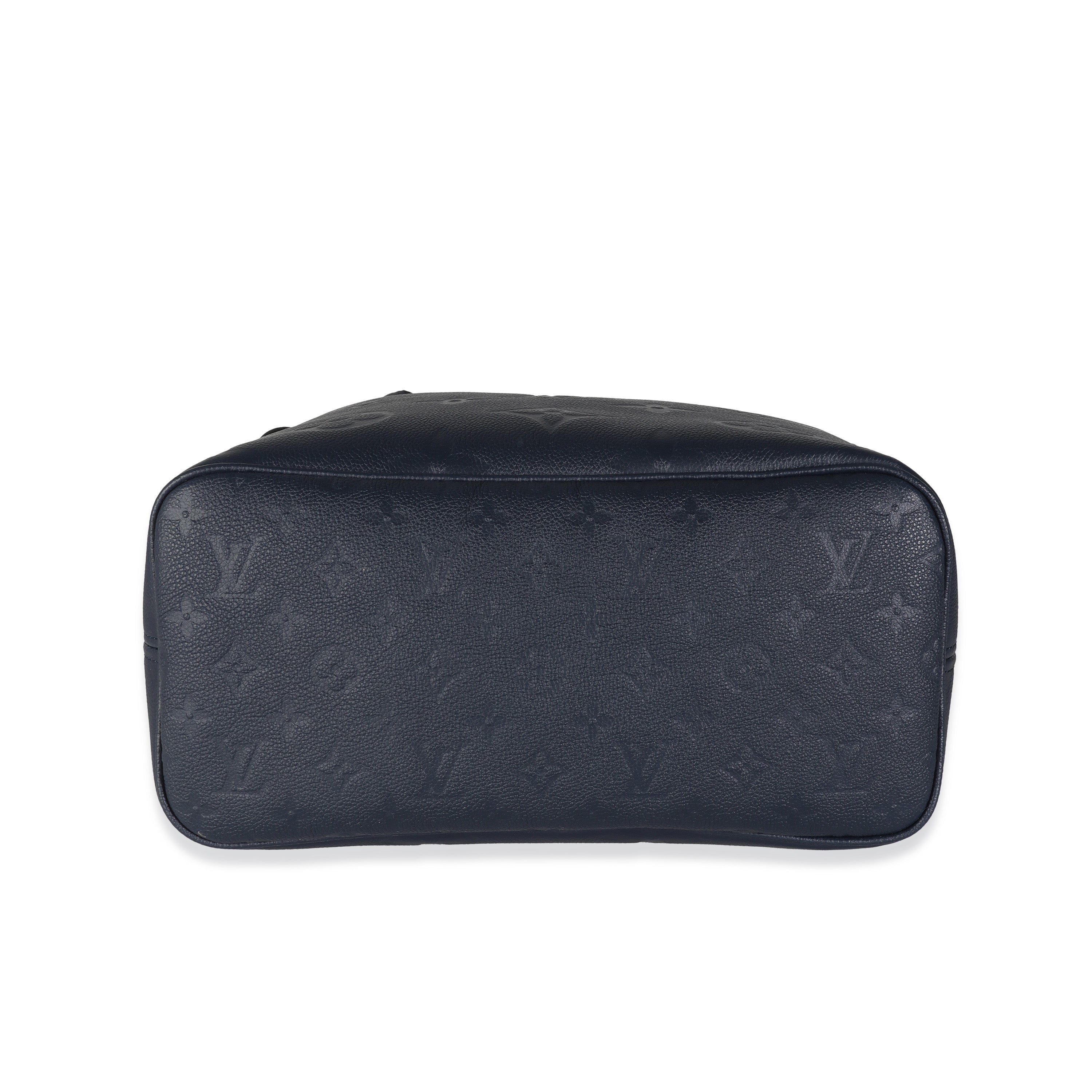 Louis Vuitton Navy Monogram Giant Empreinte Neverfull MM