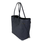 Louis Vuitton Navy Monogram Giant Empreinte Neverfull MM
