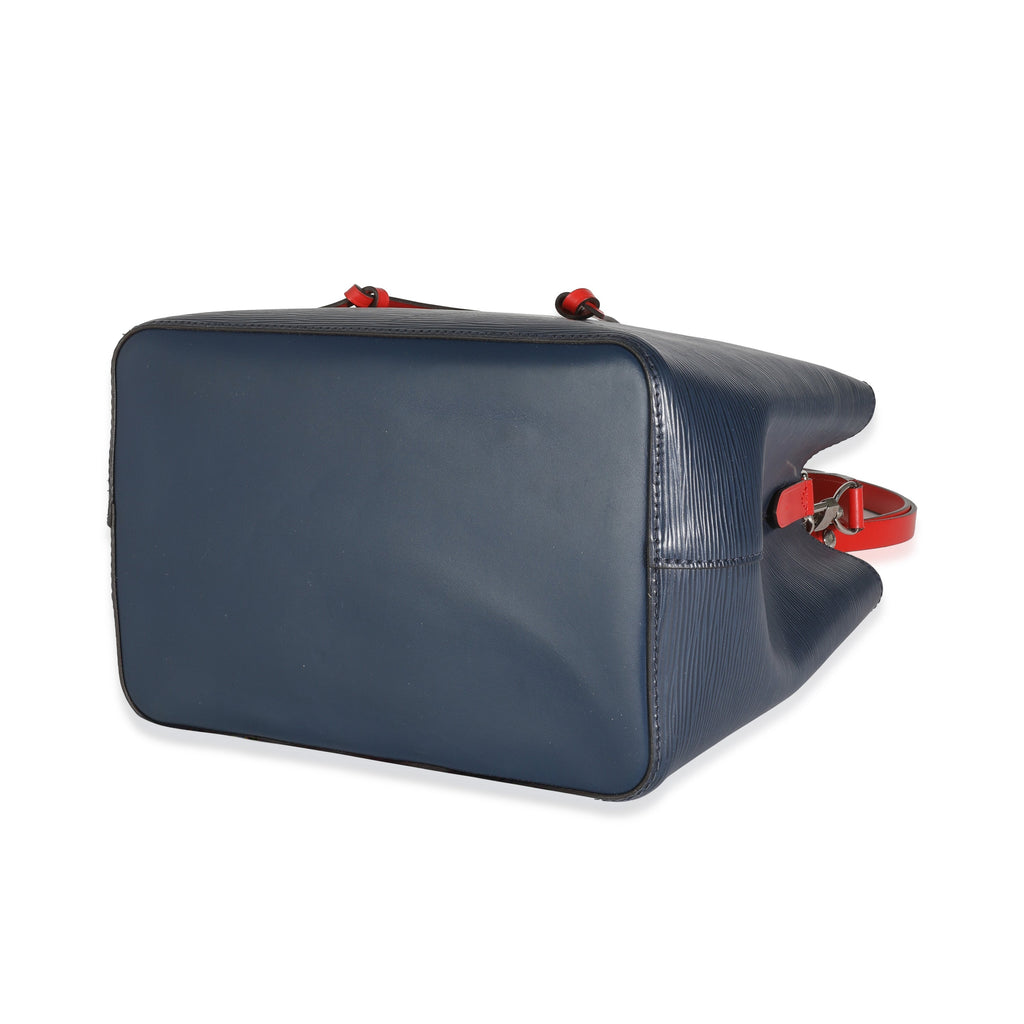 Louis Vuitton Indigo Coquelicot Epi Neonoe MM