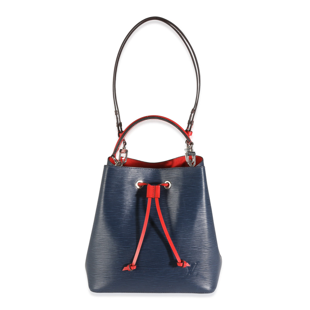 Louis Vuitton Indigo Coquelicot Epi Neonoe MM