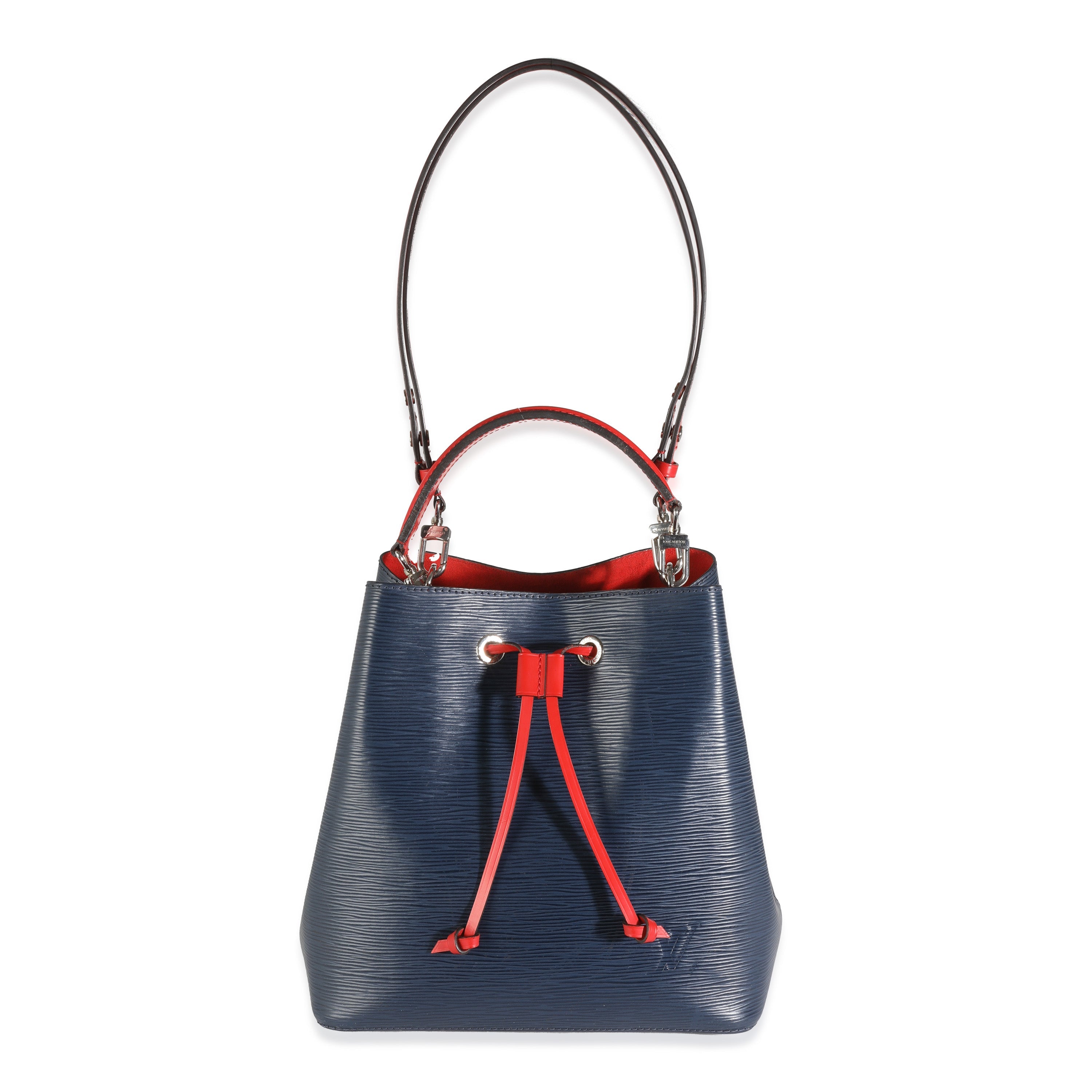 Louis Vuitton Indigo Coquelicot Epi Neonoe MM