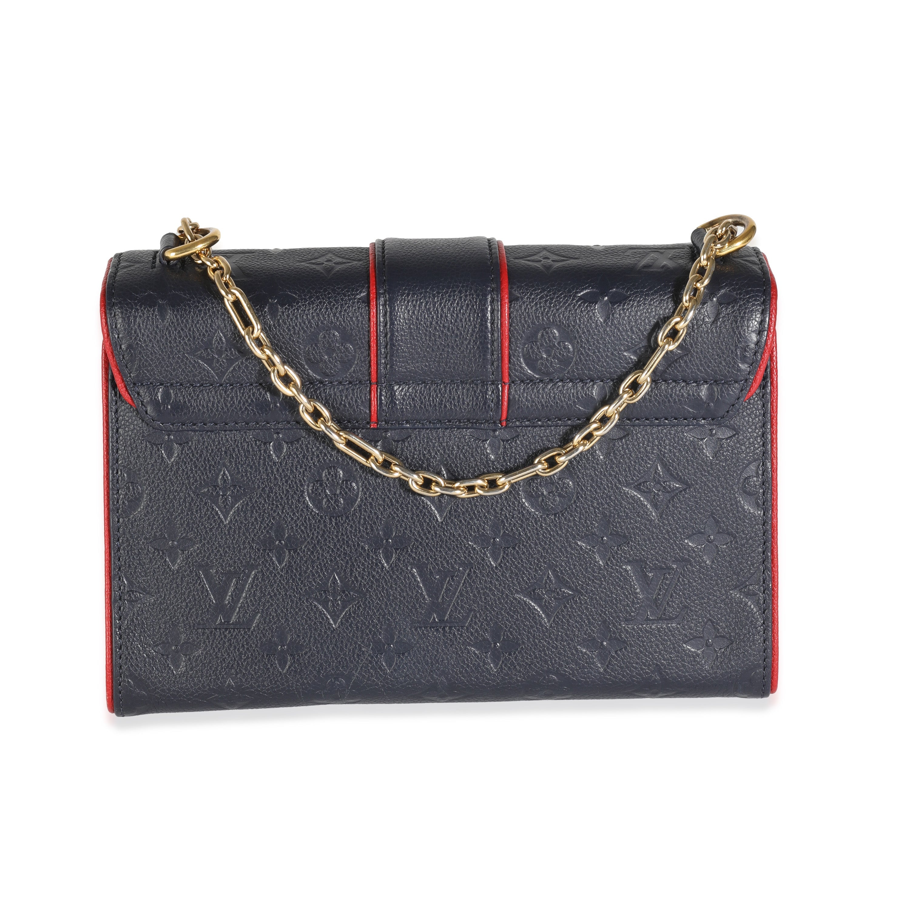 Louis Vuitton Marine Rouge Monogram Empreinte Saint Sulpice PM