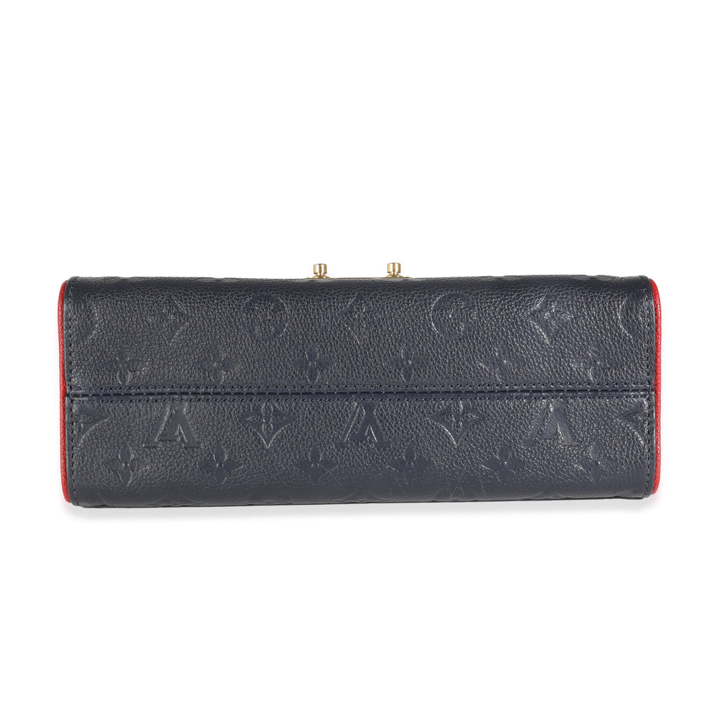 Louis Vuitton Marine Rouge Monogram Empreinte Saint Sulpice PM