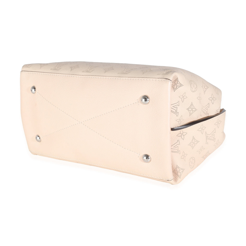 Louis Vuitton Cream Mahina Carmel Hobo