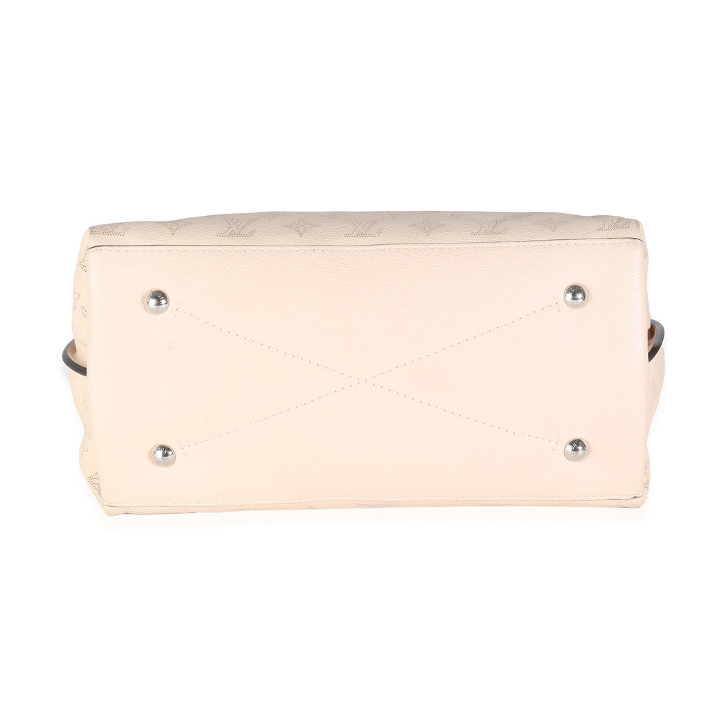 Louis Vuitton Cream Mahina Carmel Hobo