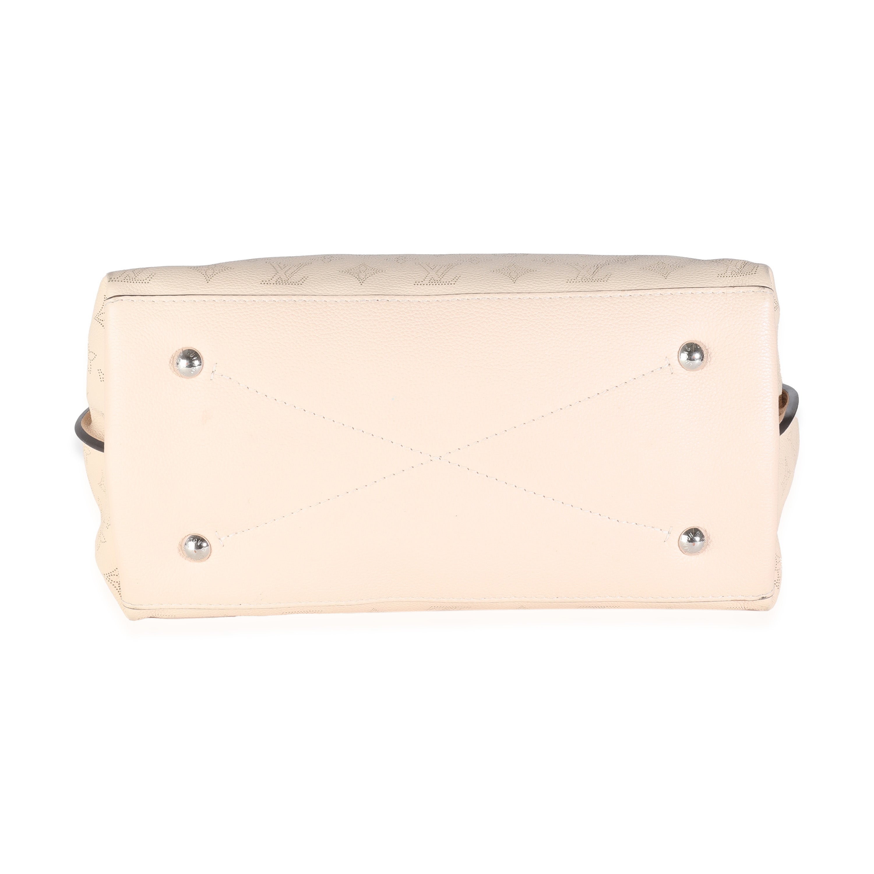 Louis Vuitton Cream Mahina Carmel Hobo