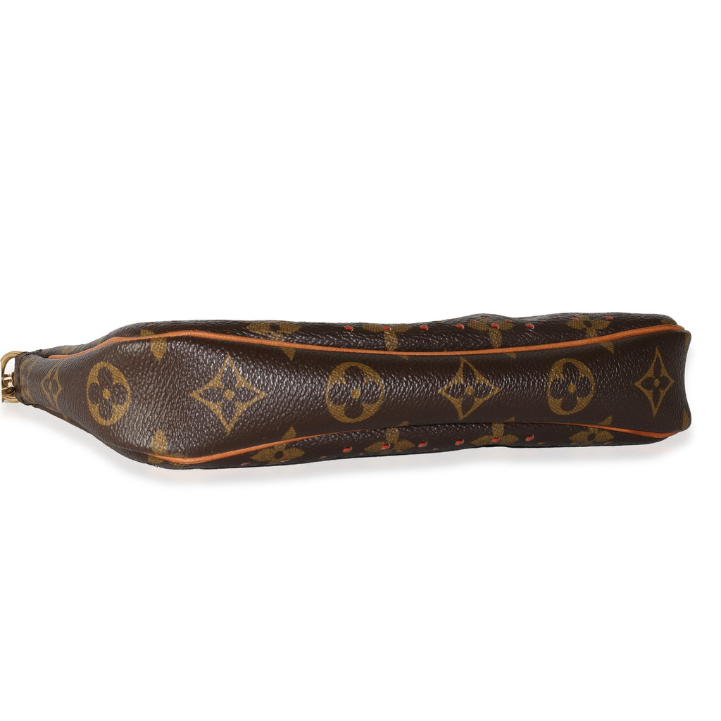 Louis Vuitton Orange Perforated Monogram Canvas Pochette Accessoires