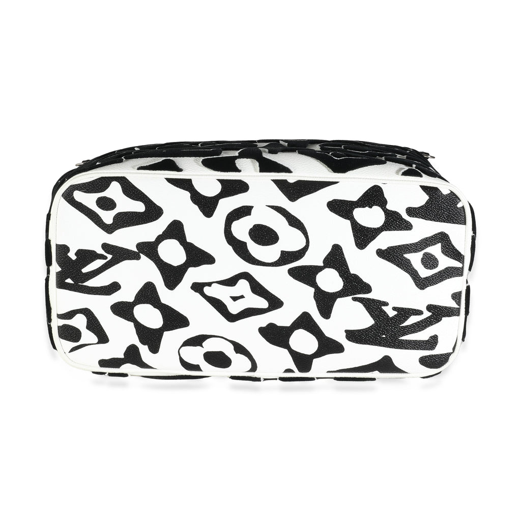 Louis Vuitton x UF Black White Tufted Monogram Neverfull MM