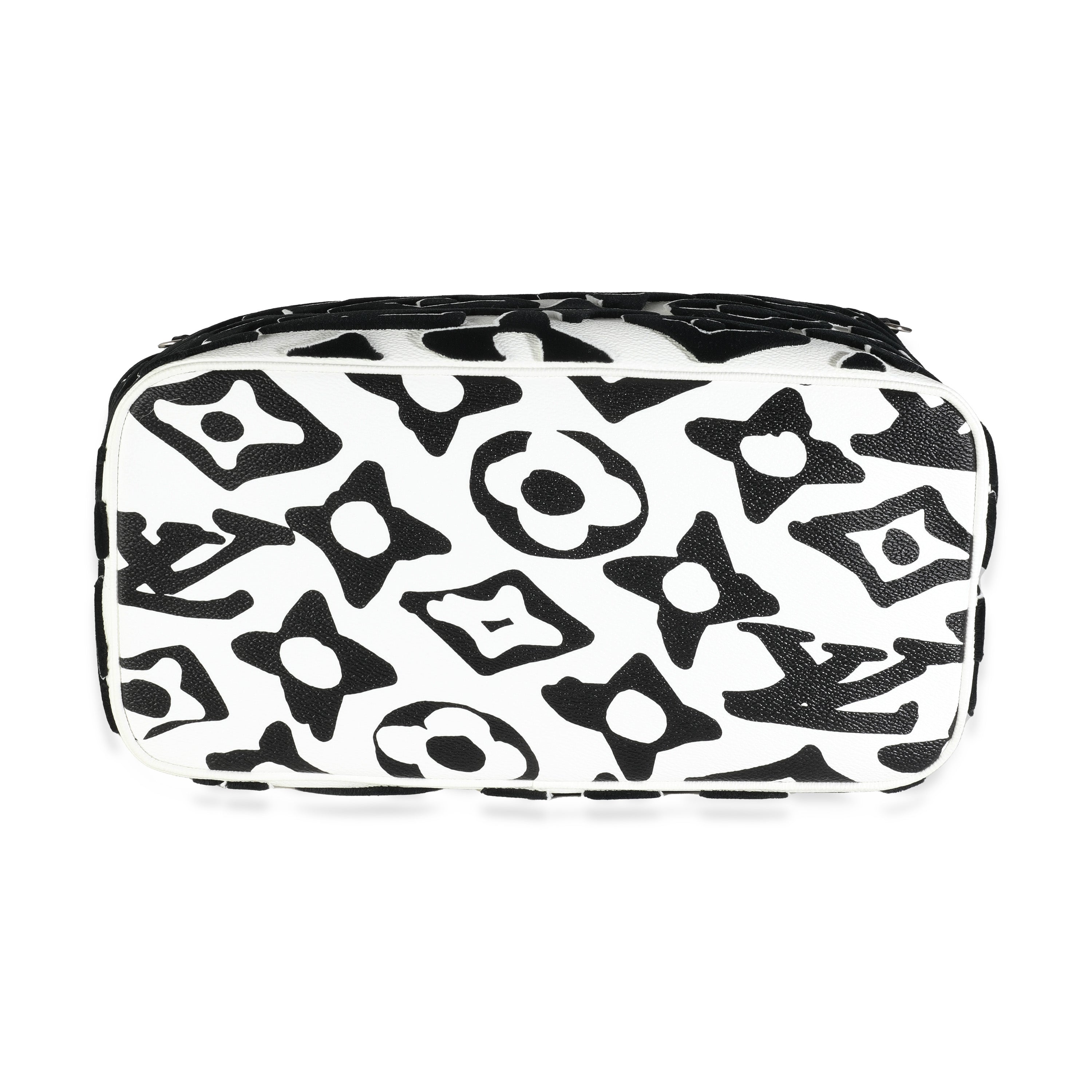 Louis Vuitton x UF Black White Tufted Monogram Neverfull MM