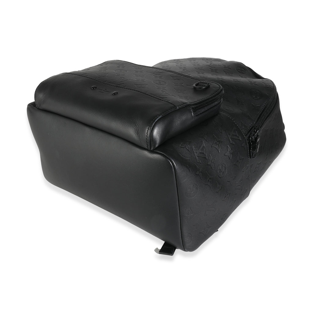 Louis Vuitton Black Monogram Shadow Discovery Backpack
