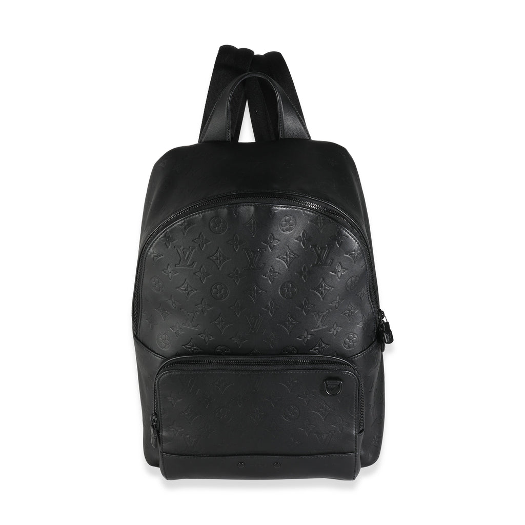 Louis Vuitton Black Monogram Shadow Discovery Backpack