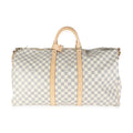 Louis Vuitton Damier Azur Canvas Keepall Bandouliere 55