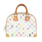 Louis Vuitton White Monogram Multicolore Canvas Trouville