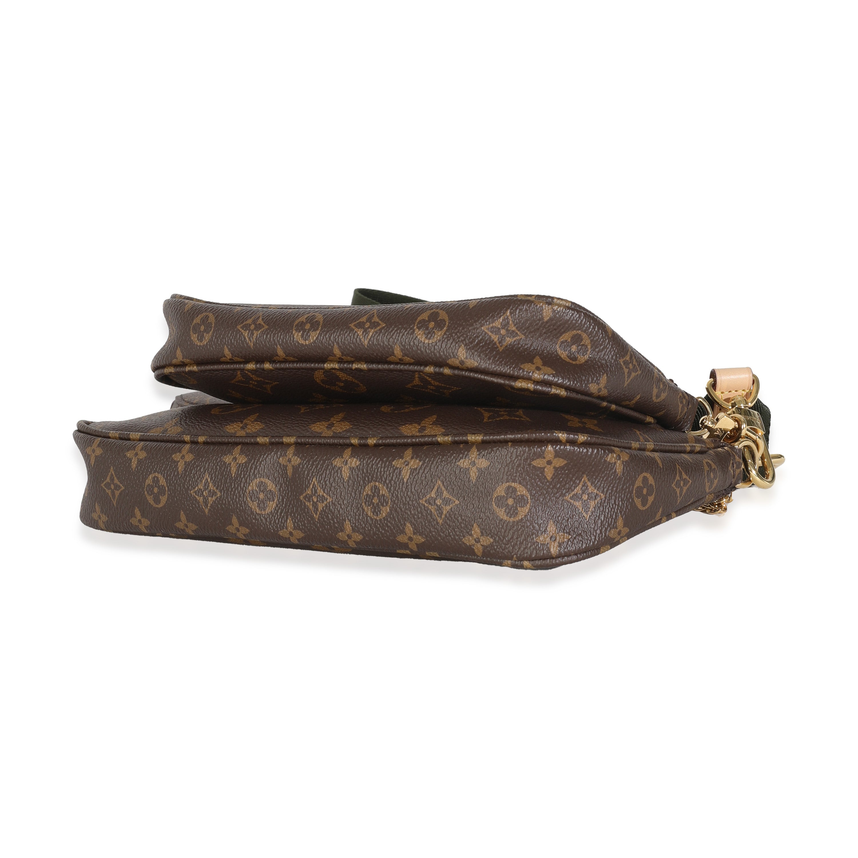 Louis Vuitton Khaki Monogram Canvas Multi Pochette Accessoires