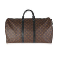 Louis Vuitton Monogram Macassar Canvas Keepall Bandouliere 55