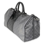 Louis Vuitton Reverse Monogram Eclipse Canvas Keepall Bandouliere 50