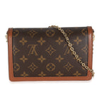 Louis Vuitton Reverse Monogram Canvas Dauphine Chain Wallet
