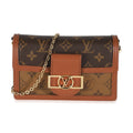 Louis Vuitton Reverse Monogram Canvas Dauphine Chain Wallet