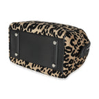 Louis Vuitton x Stephen Sprouse Black Beige Velvet Leopard Speedy 30