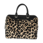 Louis Vuitton x Stephen Sprouse Black Beige Velvet Leopard Speedy 30