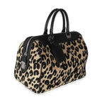 Louis Vuitton x Stephen Sprouse Black Beige Velvet Leopard Speedy 30