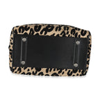 Louis Vuitton x Stephen Sprouse Black Beige Velvet Leopard Speedy 30