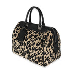 Louis Vuitton x Stephen Sprouse Black Beige Velvet Leopard Speedy 30