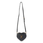 Louis Vuitton Black Calfskin New Wave Heart Bag
